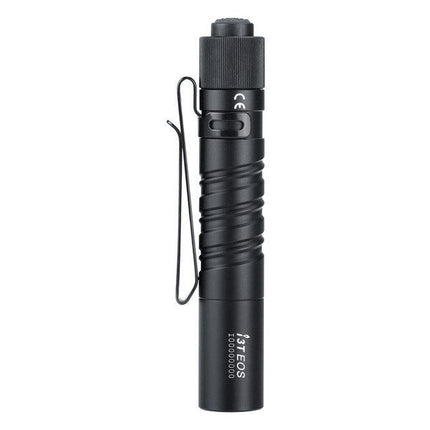 i3T EOS Black Pocket LED Flashlight AAA Battery
