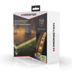 16ft All-Weather Multi Color and Multi White LED Strip w/Remote
