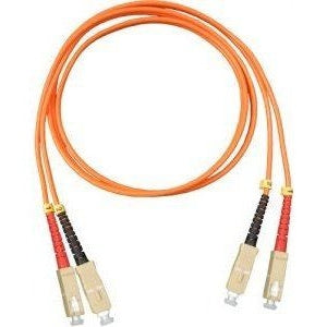 SC-SC Multimode OM1, Duplex, 9/12 5, 3.0mm Dia, Fiber Patch Cable, 15 Meter