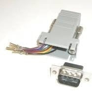 DB9/Male to RJ45 Jack Interface Adaptor