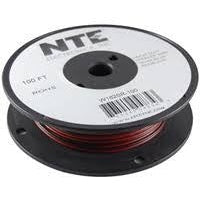 Wire-Bonded Parallel Black/Red Speaker Wire 18 Gauge Stranded 100FT Spool
