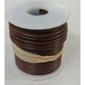 18 AWG Stranded Copper Wire, Brown, 100 ft.