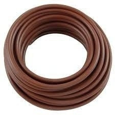 22 AWG Stranded Copper Wire, Brown, 25 ft.