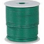 24 AWG Stranded Copper Wire, Green, 100 ft.