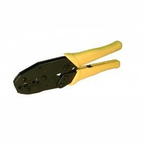 Professional Ratchet Crimp Tool for RG 6, RG 59/U & RG 58